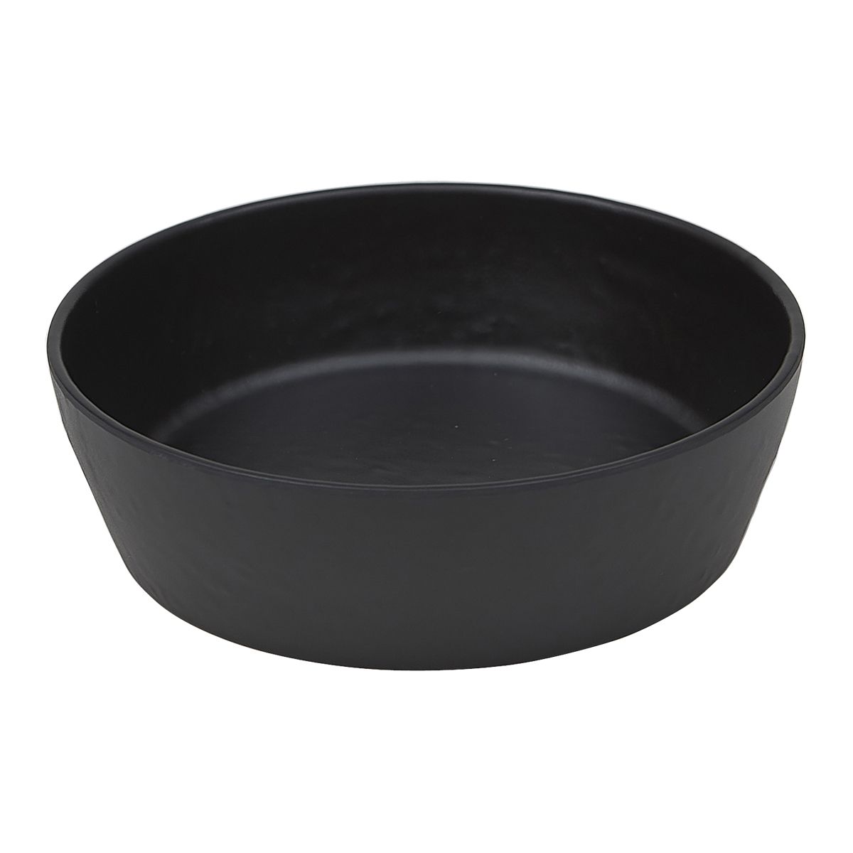 Салатник меламиновый, 850 мл, 18*5.3см  P.L. BLACK FINISH