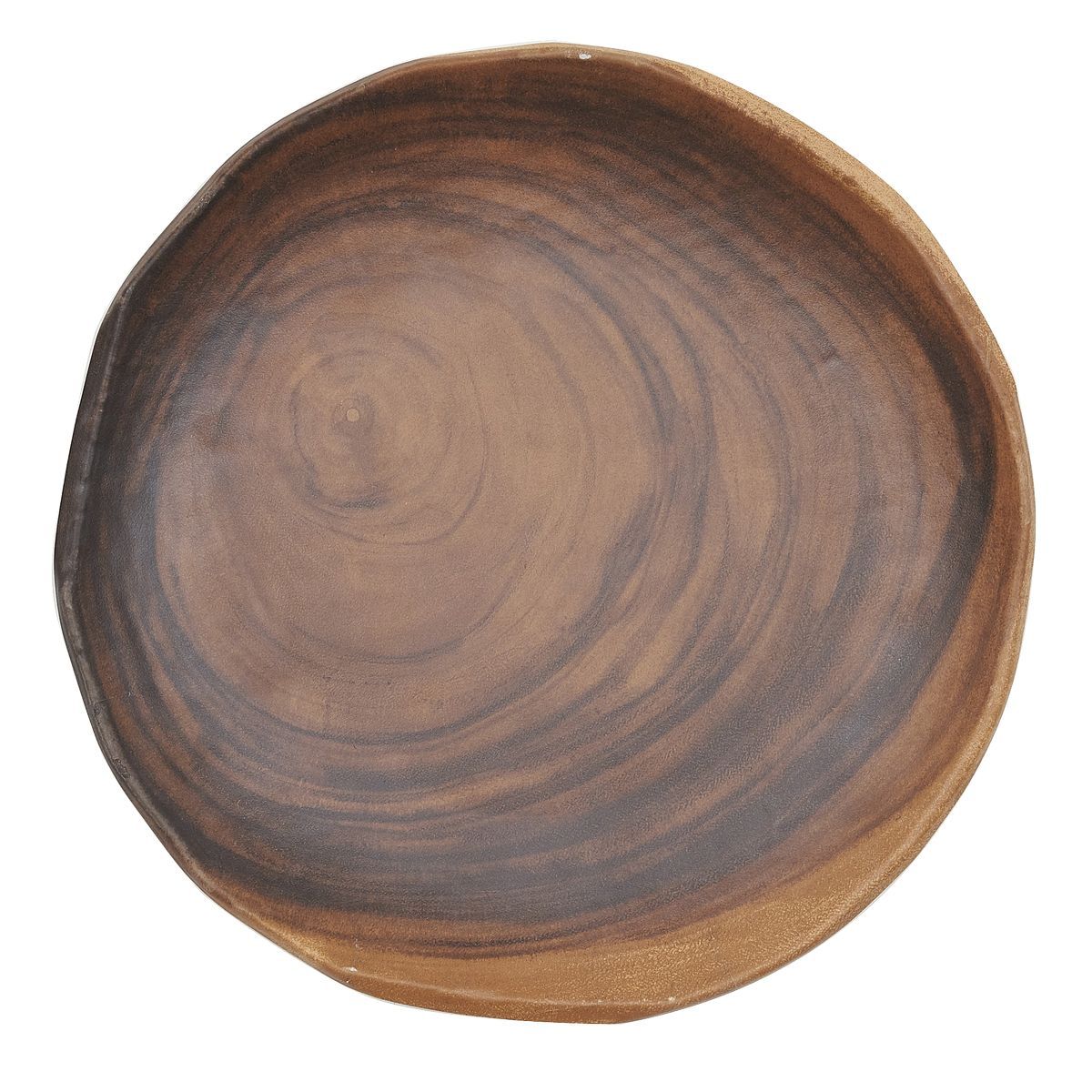 Блюдо,поднос меламиновый d=15.5см. h=1.5см,  P.L. Аfrican wood 2