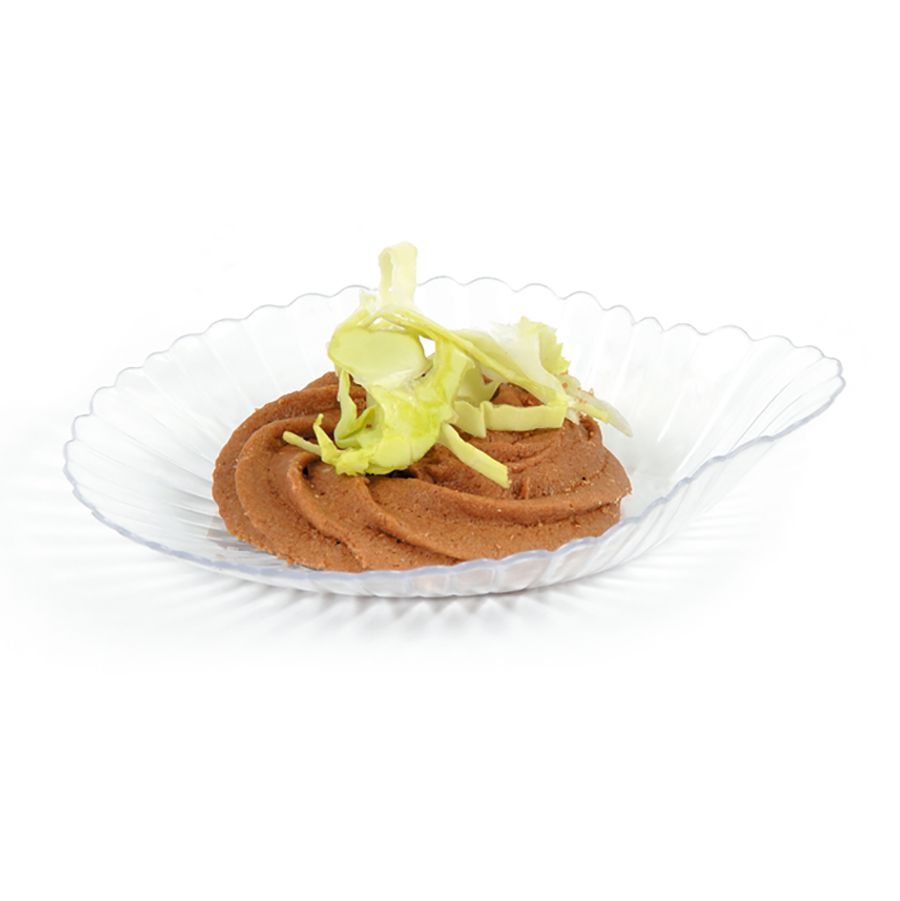 Фуршетный пластик "Раковина", 9,5*7,5 см, 24 шт/уп, P.L. Proff Cuisine