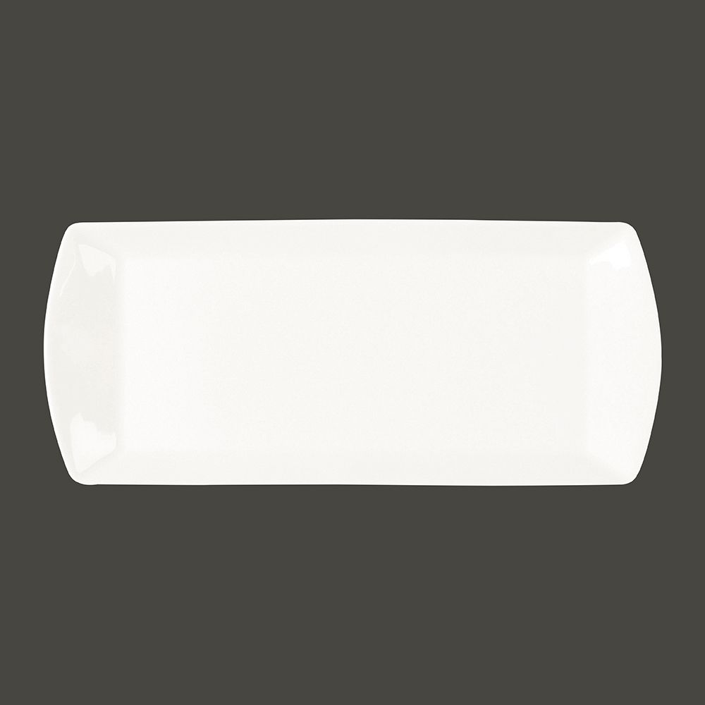Тарелка RAK Porcelain Minimax прямоугольная плоская, 24*14 см