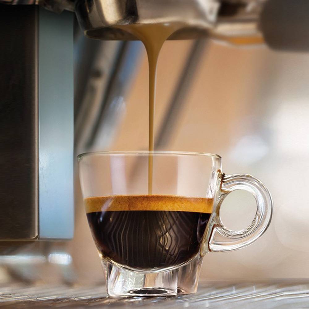 Чашка "Caffe Espresso" 70мл. стекло Ocean