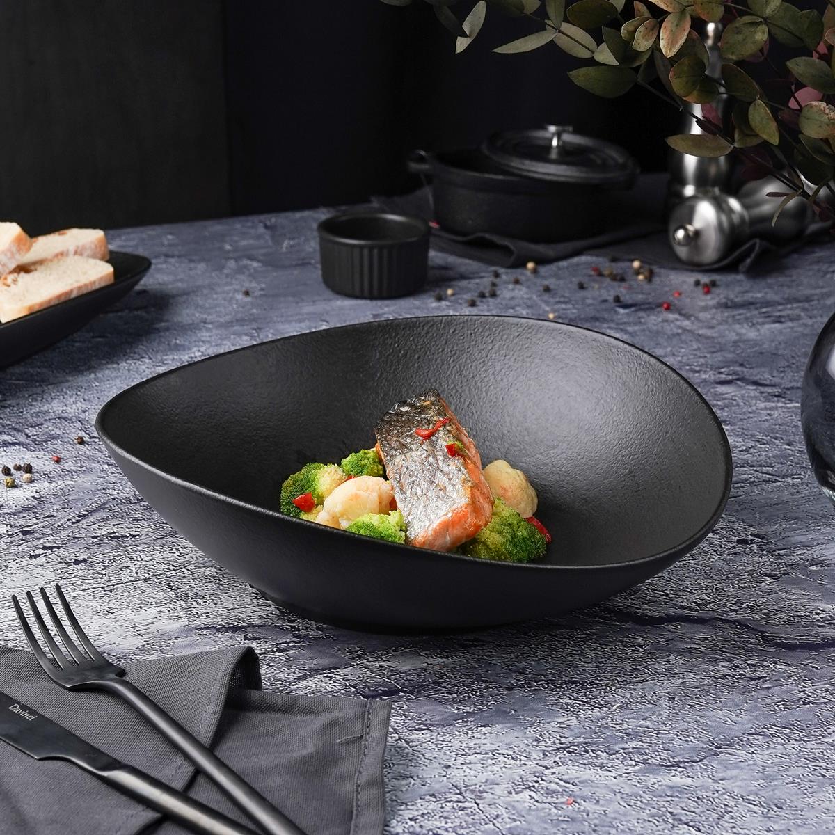 Салатник  Black Raw Stellar 27*25*7,5 см, P.L. Proff Cuisine