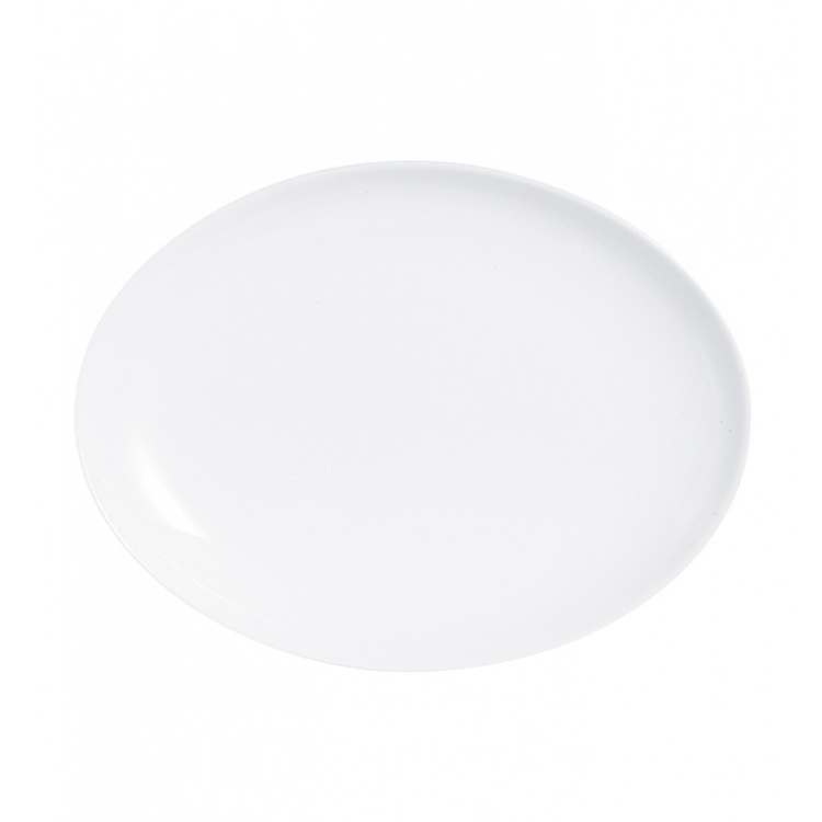 Блюдо овальное Luminarc 33*25 см, стеклокерамика, белый цвет, ARC, (/6/24)