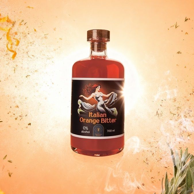 Напиток безалкогольный - ITALIAN ORANGE BITTER, бренд "Tinctura Anima", 700 мл.