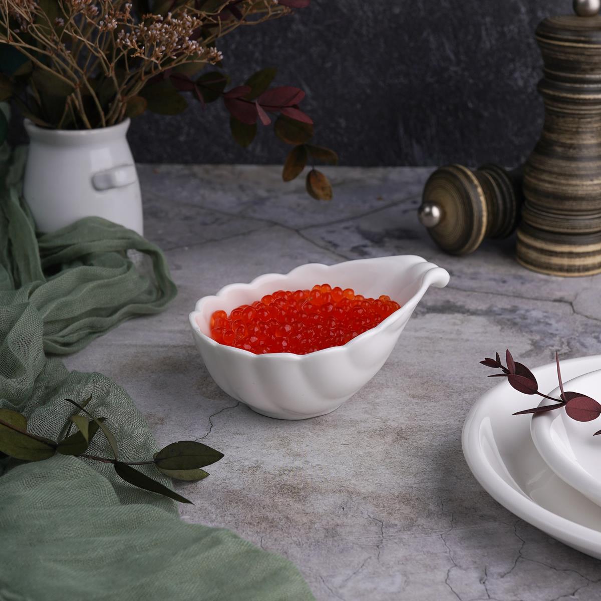Соусник 11*8*4.5 см, фарфор,-2025  P.L. Proff Cuisine