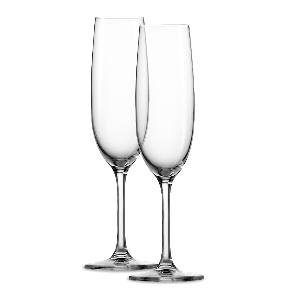 Бокал Schott Zwiesel Elegance для игристого вина 200 мл, 2 шт. в наборе, хрустальное стекло,