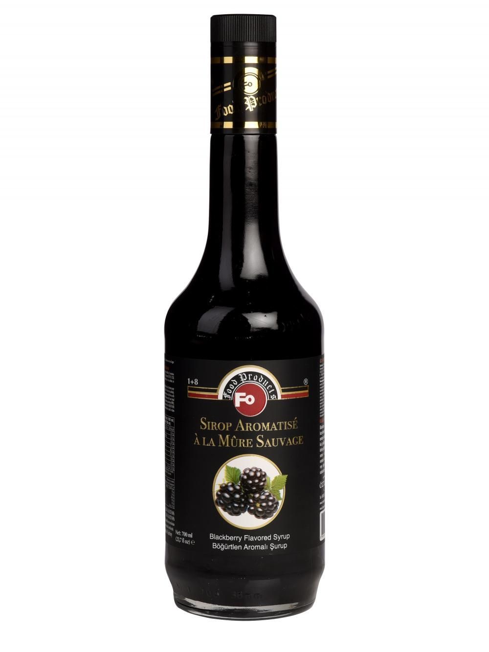 Сироп Ежевика (BLACKBERRY FLAVORED SYRUP) 0,7л